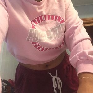 Cropped Pink Sweater